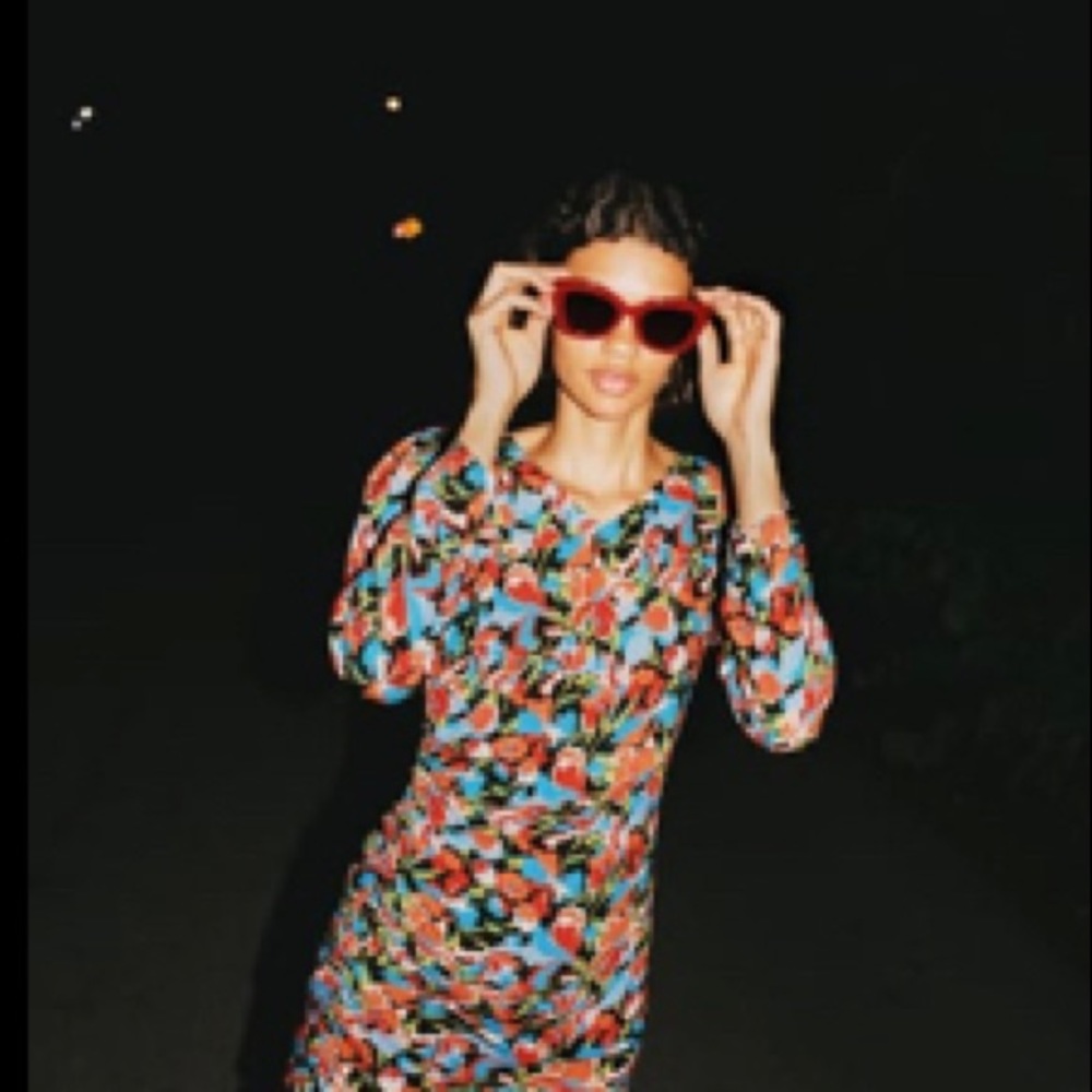 ZARA Floral Dress
